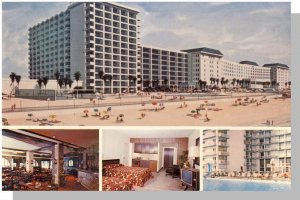 Classic Daytona, Florida/FL Postcard, The New Plaza Hotel & Resort