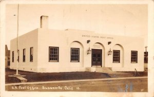 Susanville California Post Office Real Photo Vintage Postcard AA69488