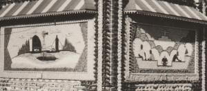 RPPC Mitchell Corn Palace in 1949 SD, South Dakota