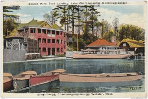 Beacon Park Boat Landing, Lake Chargoggagogg-Manchauggagoggagungamaugg-Chaubu...