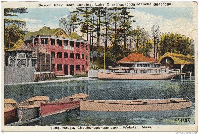 Beacon Park Boat Landing, Lake Chargoggagogg-Manchauggagoggagungamaugg-Chaubu...