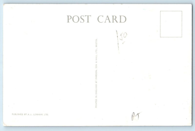 Somerset Sandy Parish Bermuda Postcard Ely's Harbour c1950's Vintage