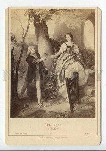 3185780 SCHILLER Huldigung Glocke by MULLER old CABINET Card