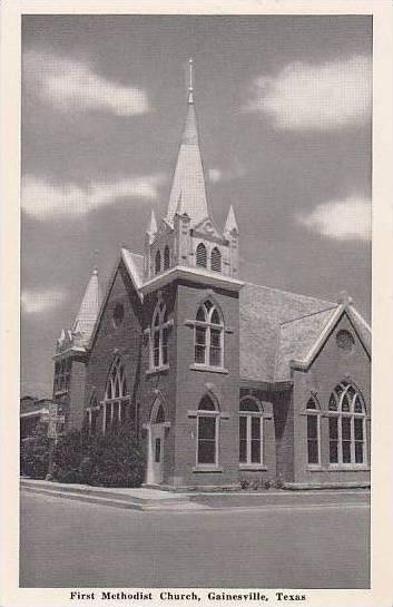 Texas Gainsville First Methodist Church