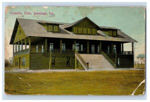 Vintage Country Club Jennings, LA Postcards P166E