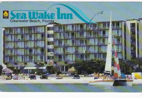 Florida Clearwater Beach Sea Wake Inn 1984