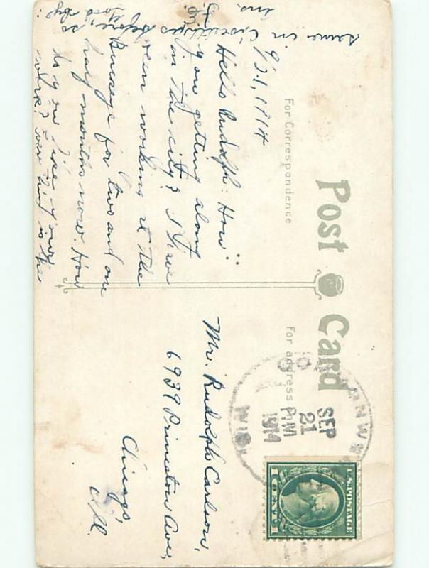 Divided-Back PRETTY WOMAN Risque Interest Postcard AA8430