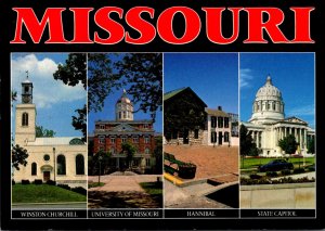 Missouri Greetings Multi View State Capitol and More