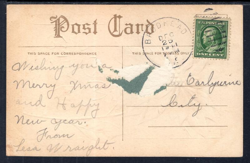 Merry Christmas Poinsettia BIN