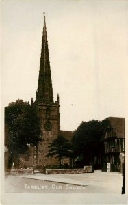 1930s RPPC Postcard; Old St. Edburgha's Church, Yardley Birmingham UK Unposted