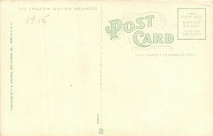 Bar Harbor Maine 1915 Postcard Congregational Church 