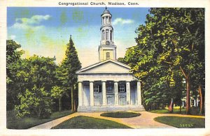 Congregational Church View - Madison, Connecticut CT