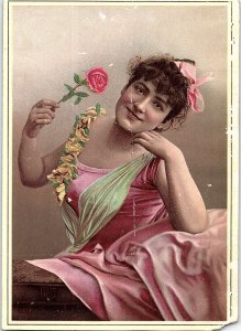 1880s FAIR PUBLISHING HOUSE NORWALK OHIO VICTORIAN TRADE CARD 40-167