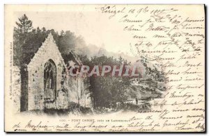 Postcard Old Bridge Christ Pres De Landerneau