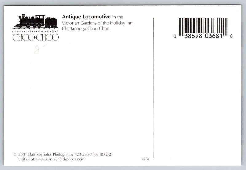 Chattanooga  Choo Choo  Tennessee Postcard