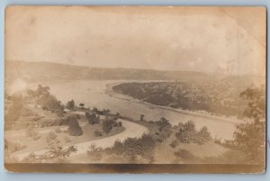 c1910s View Of Eden Park Cincinnati Ohio OH RPPC Photo Unposted Antique Postcard