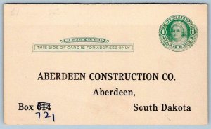 1910s ABERDEEN CONSTRUCTION CO SOUTH DAKOTA*BLANK AUDITOR FORM BRIDGE INSPECTION