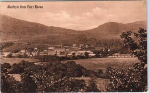 ABERFOYLE, SCOTLAND,   BIRDSEYE VIEW    c1910s  Postcard