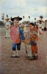 Children in Fiesta Clothing - Misc, Texas