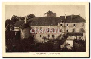 Old Postcard Chaumont Le Vieux Donjon