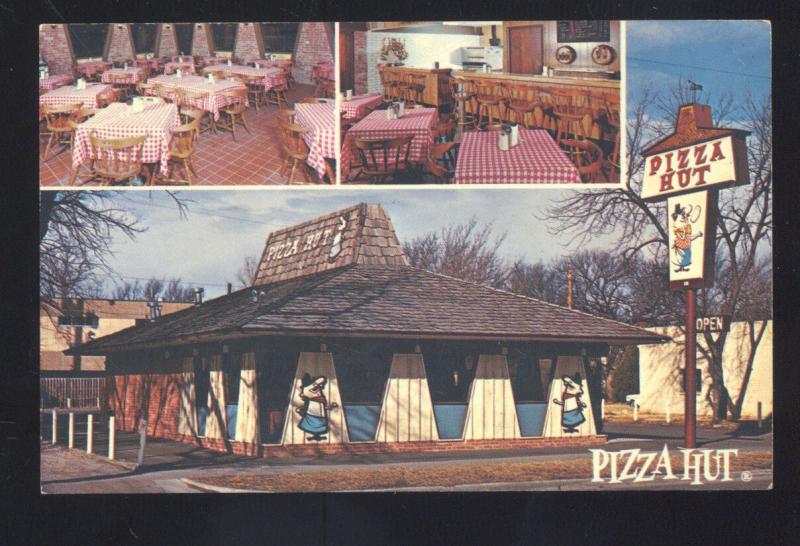 Blue Springs Missouri Pizza Hut Restaurant Vintage Advertising