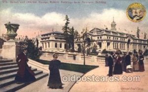 Oriental Exhibit Buildings 1909 Alaska - Yukon Pacific Exposition Seattle WA ...