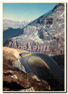 Postcard Modern Swiss Alpine Postal Motor Coaches