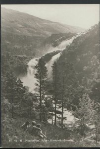 Norway Postcard - Nyastolfoss Ruten Kinsarvik-Stavalid     RR3430