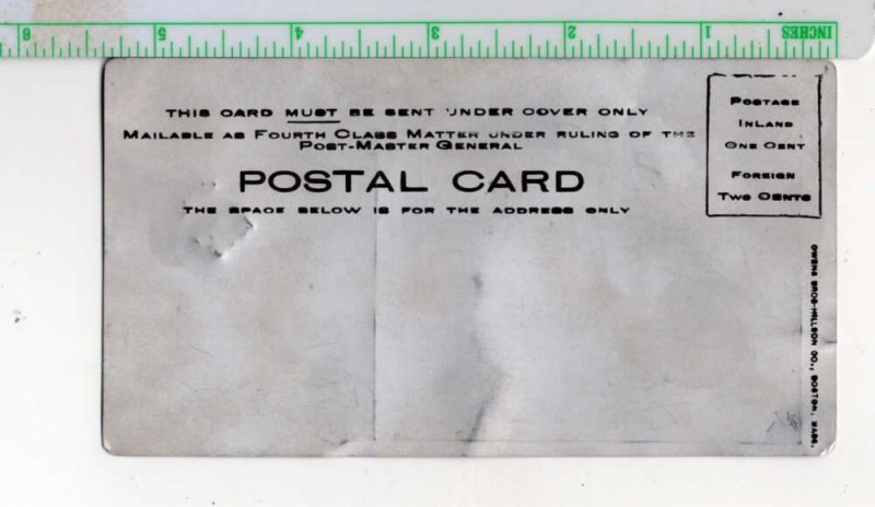 Montpelier Vermont State Capitaol Tin Metal Novelty Vintage Postcard AA100236