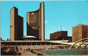 Canada Ontario Toronto The New City Hall Vintage Postcard C220