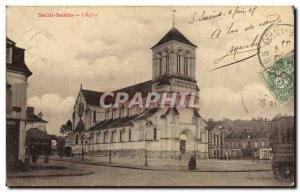 Postcard Old Saint Saens The Church