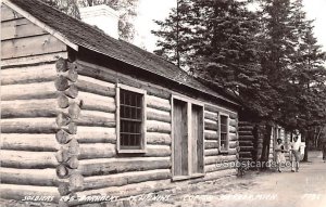 Soldiers Log Barracks in Copper Harbor, Michigan