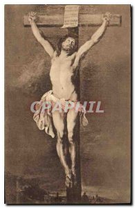 Old Postcard Museum of Antwerp Christ on the Cross