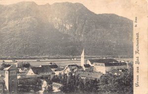 Germany Gruss aus Bad Reichenhall vintage postcard