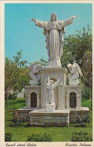 Indiana Munster Sacred Heart Statue Of Christ Carmelite Shrines