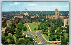 Provincial Parliament Buildings, Toronto Ontario Postcard, 1957 Peace Postmark