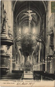 CPA VIRE Interieur de Notre-Dame (1227984)