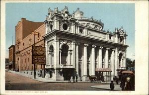 Kansas City MO Willis Wood Theatre Detroit Pub c1910 Old ...