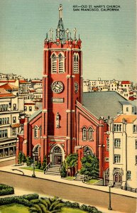 CA - San Francisco. Old St Mary's Church