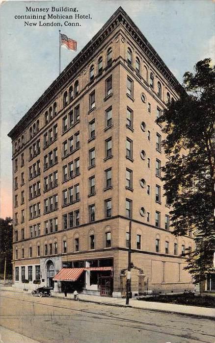 Munsey Building, containing Mohican Hotel, New London, Connecticut