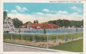 Iowa Ottumwa Municipal Swimming Pool Curteich