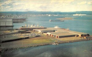 PORT ARTHUR~FORT WILLIAM Ontario Canada SEAWAY TERMINAL~Lakehead Cities Postcard