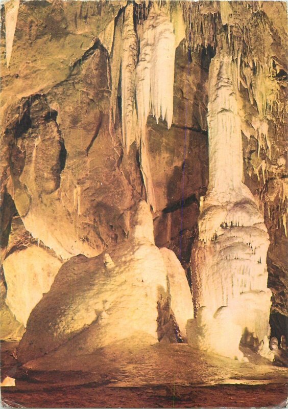 Postcard Czech Republic Punkva Cave Farylike Cathedral