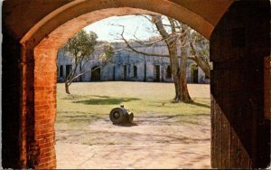 Vintage North Carolina Postcard - Fort Macon State Park