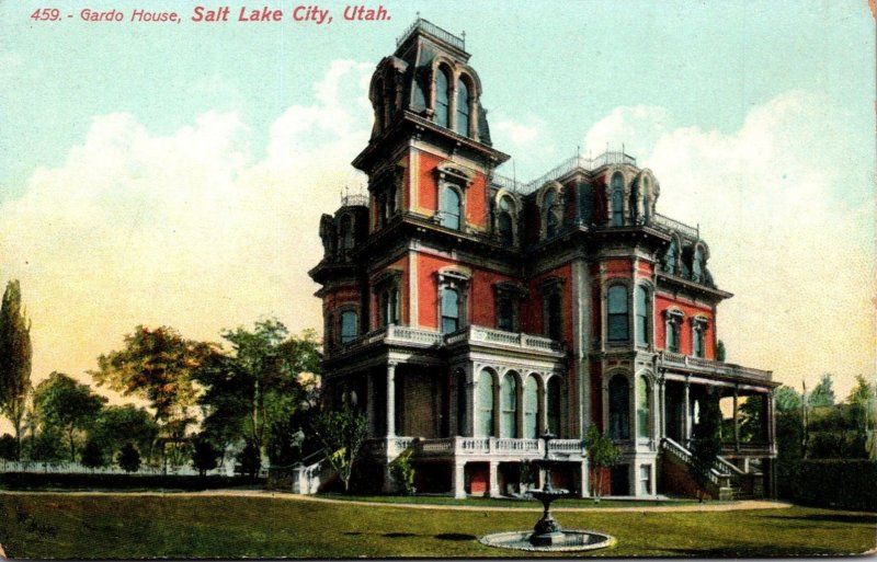 Utah Salt Lake City Gardo House 1909