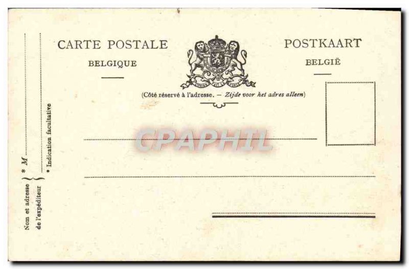 Old Postcard Brussels Courthouse