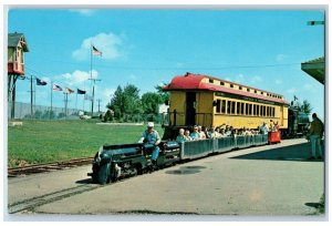 Green Bay Wisconsin Postcard 20th Century Limited National Railroad Museum c1960