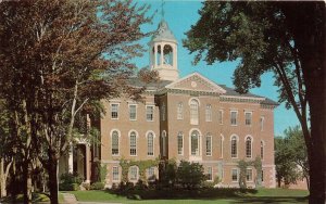 LEWISTON, Maine ME   BATES COLLEGE Hathorn Hall   ca1960's Chrome Postcard