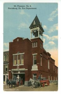 PA - Harrisburg. Fire Department & Apparatus, Mt. Pleasant No. 8