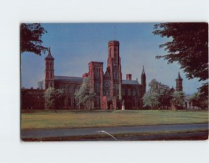 Postcard The Smithsonian Building At Washington, District of Columbia